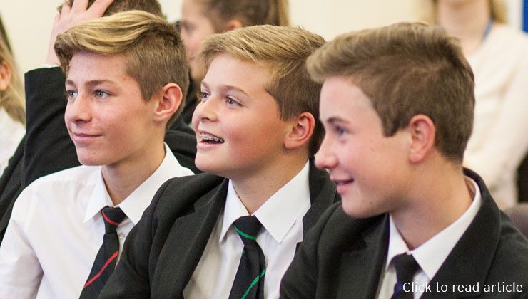 Author visit &ndash; Tony Lee comes to The Ramsey Academy