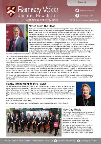 Ramsey Voice Issue 10